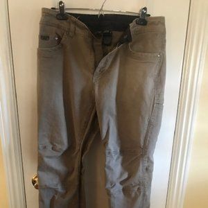 Mens Heavy Duty Kuhl Brand Tan Pants
